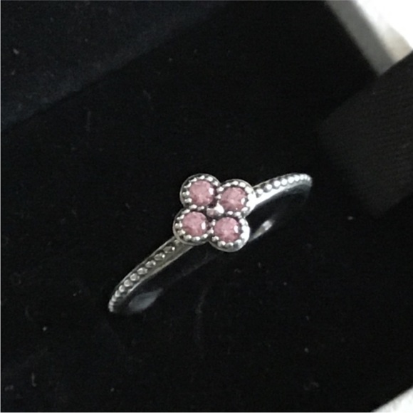 Pandora cherry blossom rare ring - Picture 2 of 2